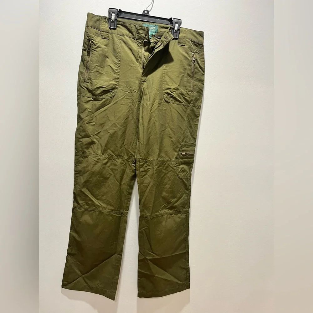 Lauren Ralph Lauren Women's Olive Green Utility Cargo Flight‎ Pants - Size 8